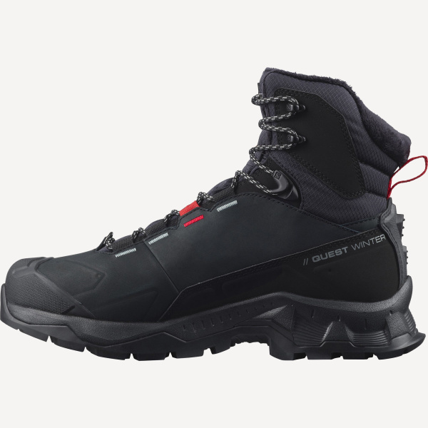 Ботинки QUEST WINTER TS CSWP (RU 41.5 UK 8.5 USm 9 СМ 26.5; black/goji b)